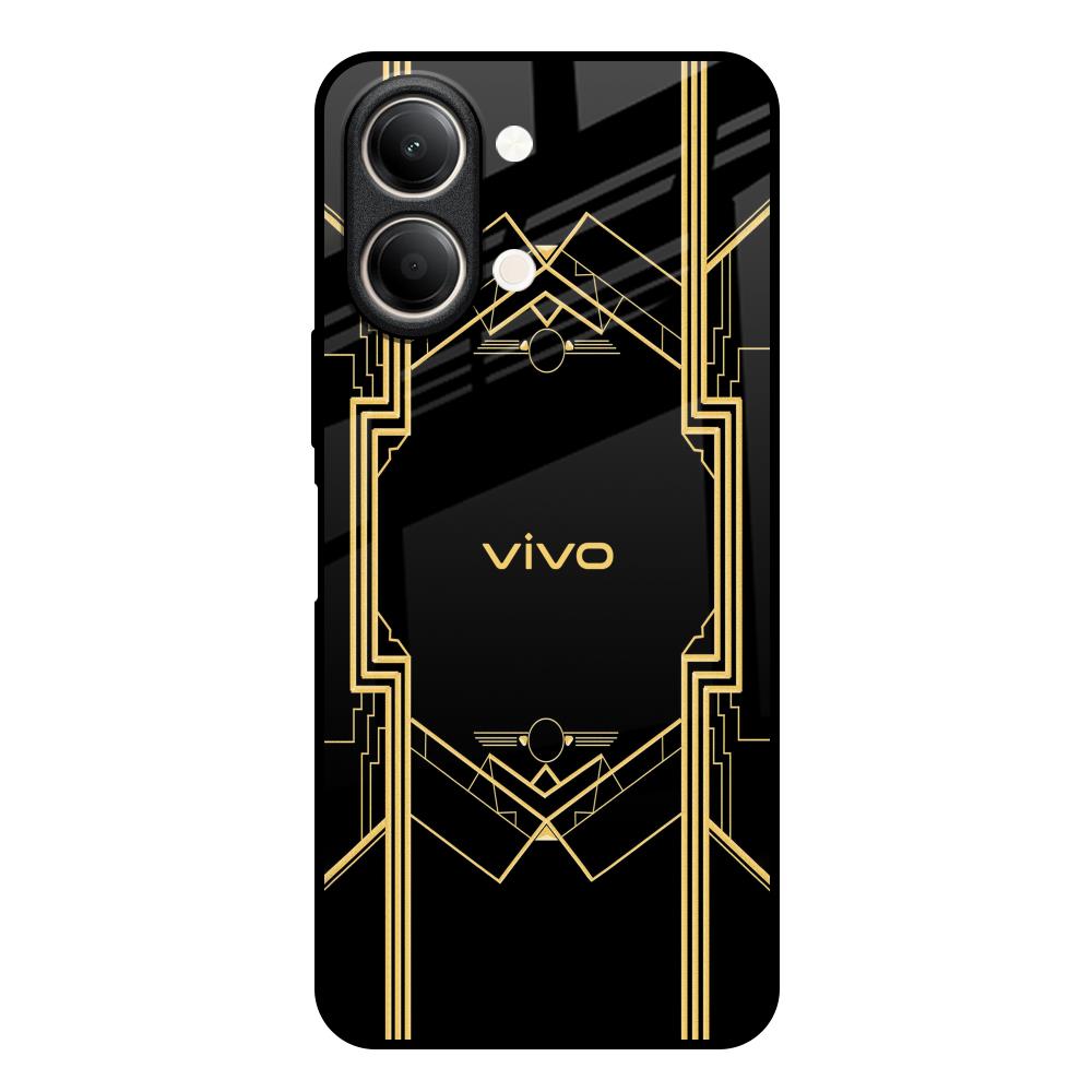 Sacred Logo Vivo Y21 5G Glass Back Cover Online