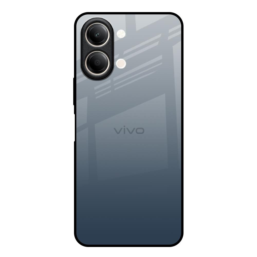 Smokey Grey Color Vivo Y21 5G Glass Back Cover Online