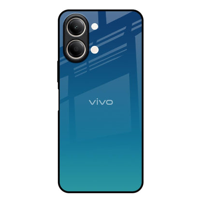 Celestial Blue Vivo Y21 5G Glass Back Cover Online