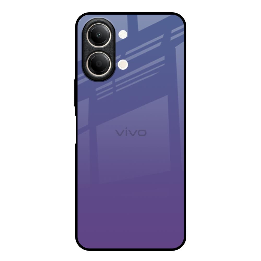 Indigo Pastel Vivo Y21 5G Glass Back Cover Online