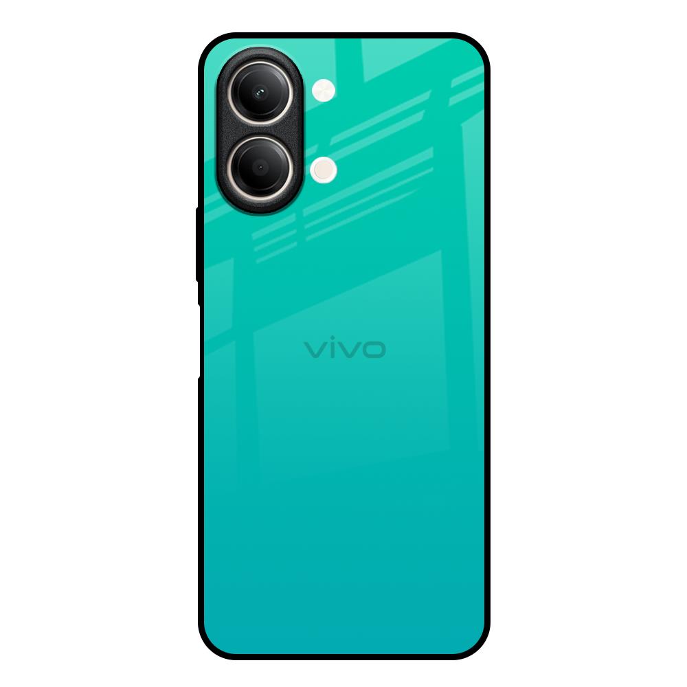 Cuba Blue Vivo Y21 5G Glass Back Cover Online