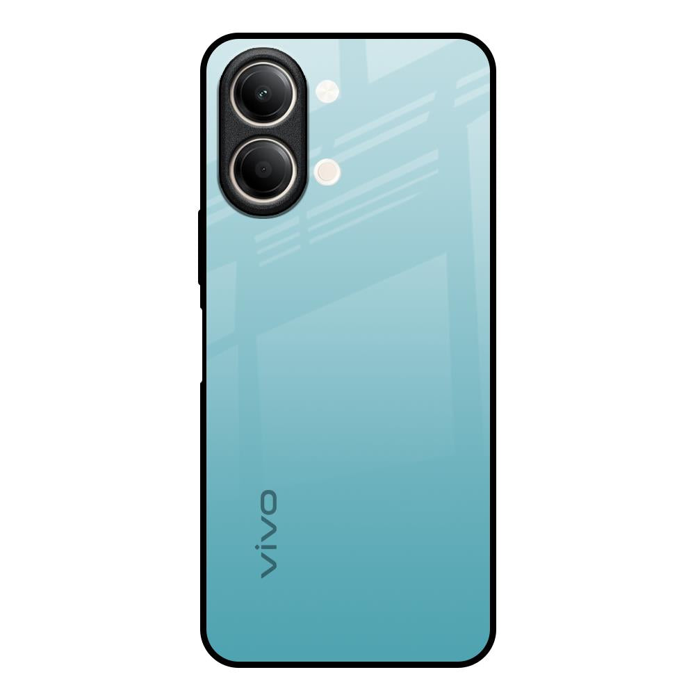 Arctic Blue Vivo Y21 5G Glass Back Cover Online