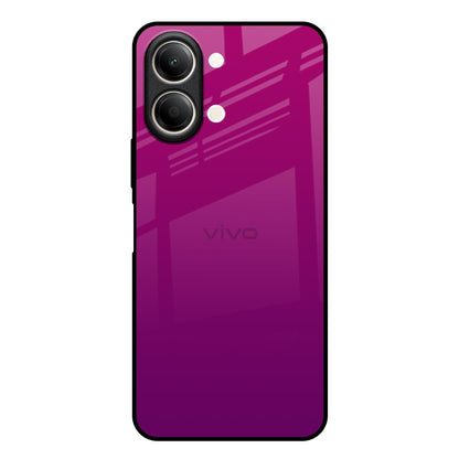 Magenta Gradient Vivo Y21 5G Glass Back Cover Online