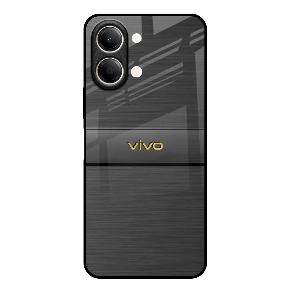 Grey Metallic Glass Vivo Y21 5G Glass Back Cover Online