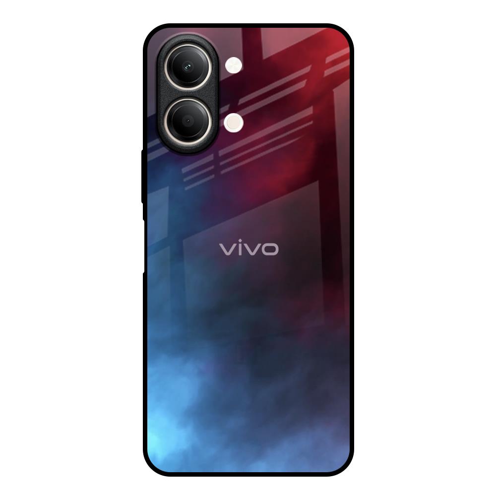 Smokey Watercolor Vivo Y21 5G Glass Back Cover Online