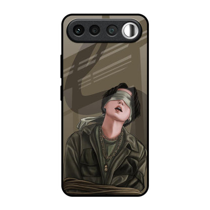 Blind Fold Realme 16 5G Glass Back Cover Online