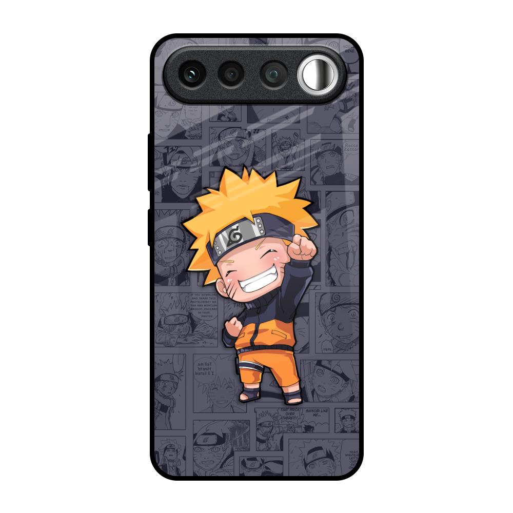 Orange Chubby Realme 16 5G Glass Back Cover Online