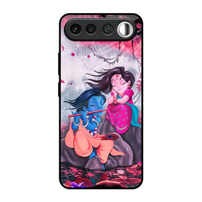 Radha Krishna Art Realme 16 5G Glass Back Cover Online