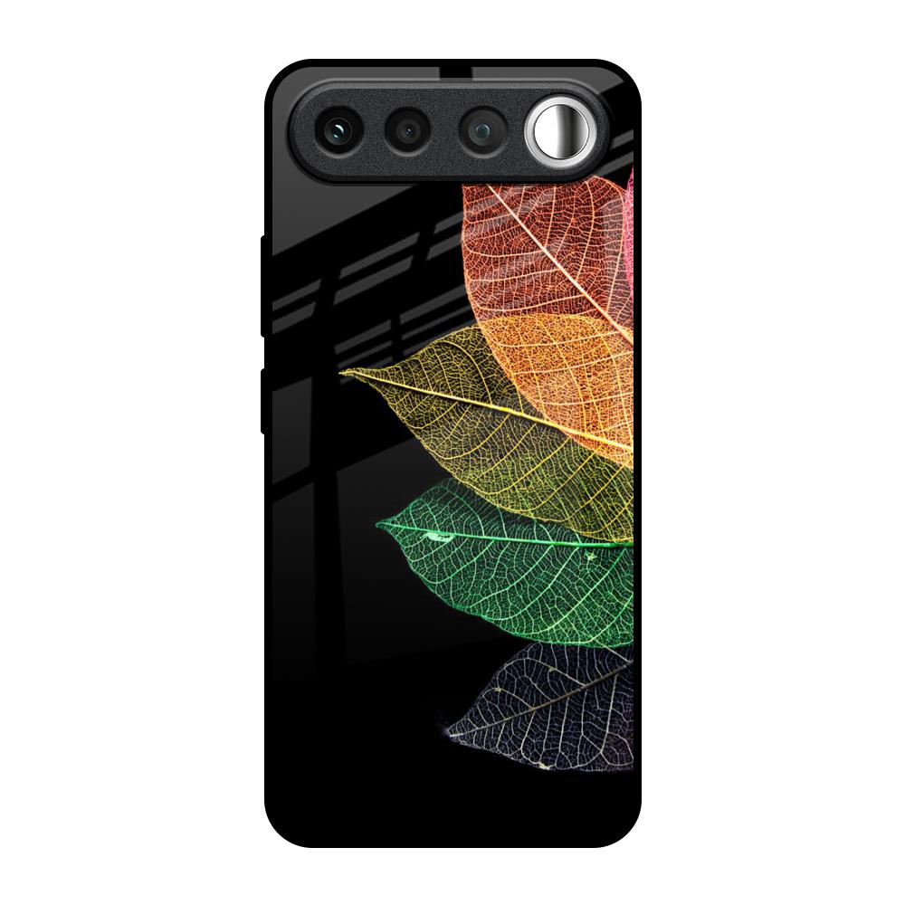 Colorful Leaves Realme 16 5G Glass Back Cover Online