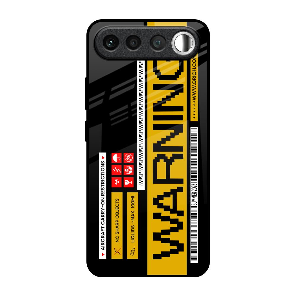 Aircraft Warning Realme 16 5G Glass Back Cover Online