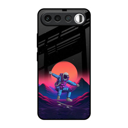 Retro Astronaut Realme 16 5G Glass Back Cover Online