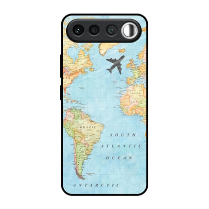 Travel Map Realme 16 5G Glass Back Cover Online