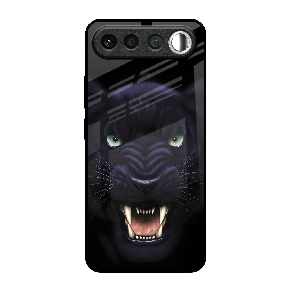 Angry Black Tiger Realme 16 5G Glass Back Cover Online
