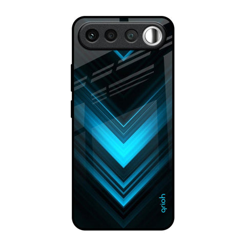 Vertical Blue Arrow Realme 16 5G Glass Back Cover Online