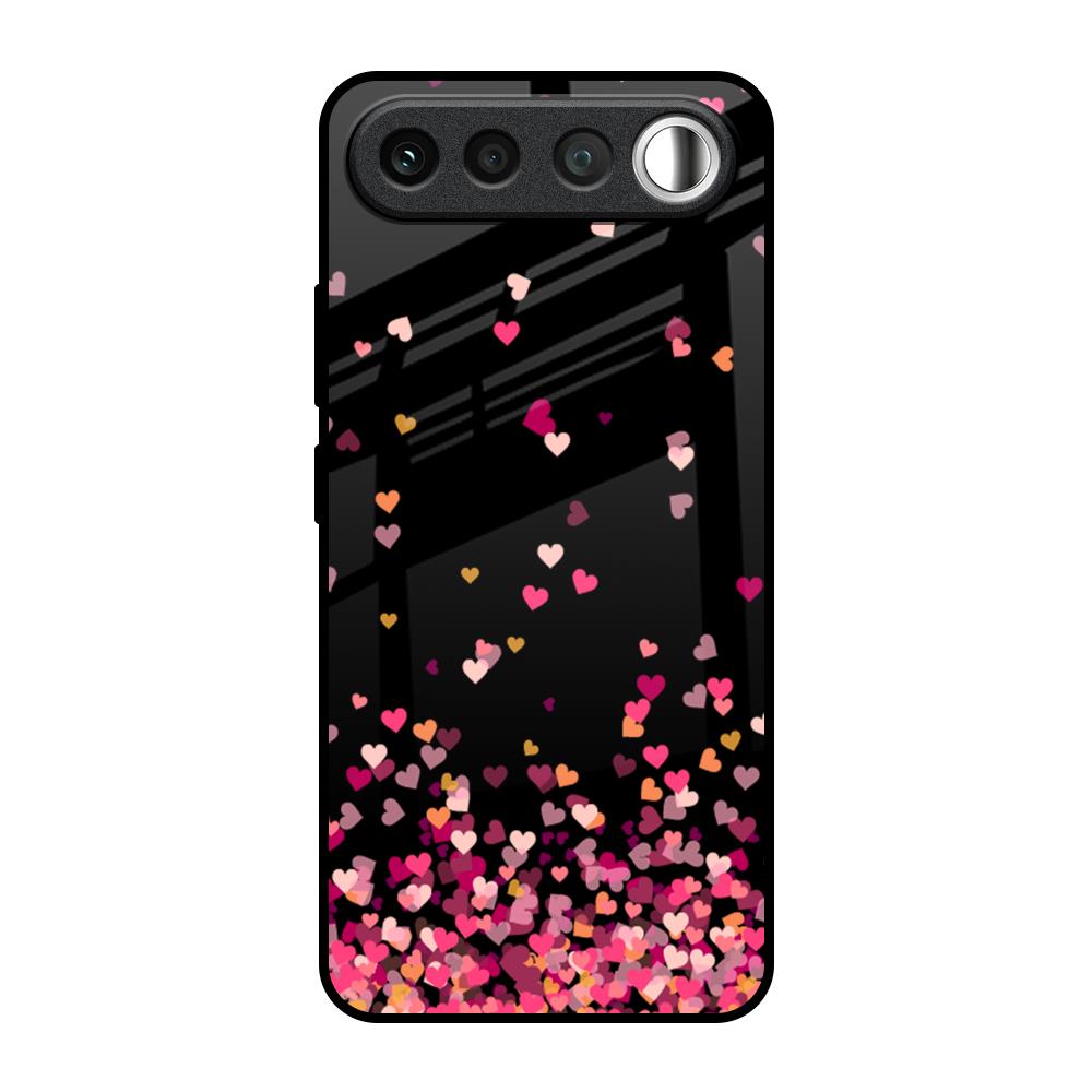 Heart Rain Fall Realme 16 5G Glass Back Cover Online
