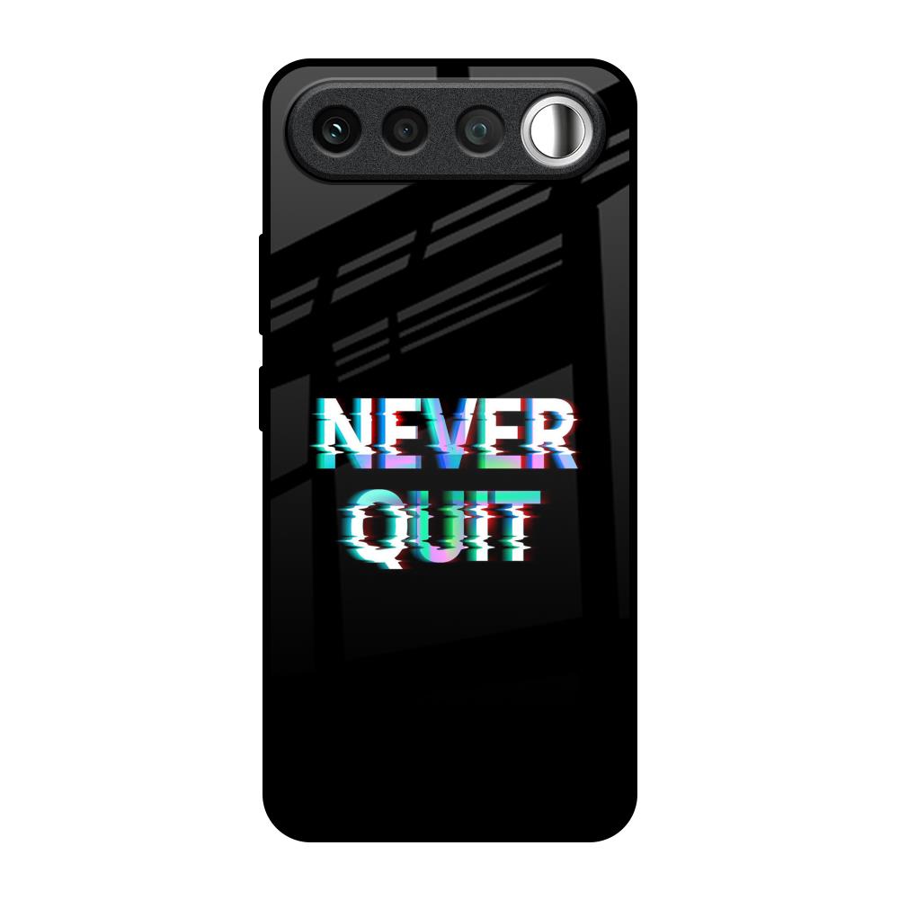 Never Quit Realme 16 5G Glass Back Cover Online