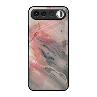 Pink And Grey Marble Realme 16 5G Glass Back Cover Online