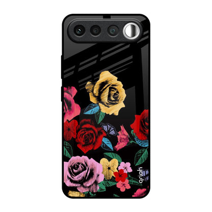 Floral Decorative Realme 16 5G Glass Back Cover Online
