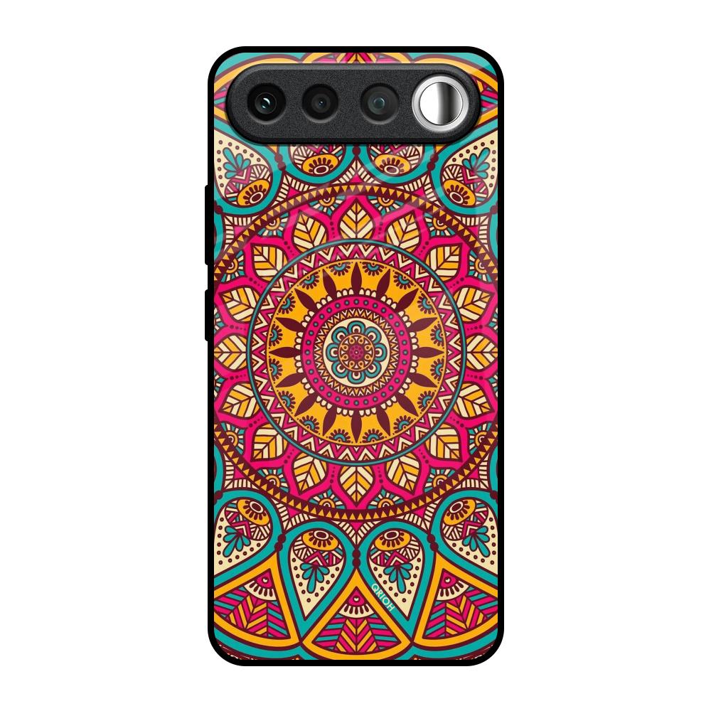Elegant Mandala Realme 16 5G Glass Back Cover Online