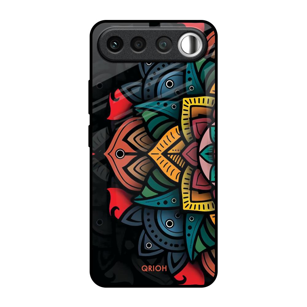 Retro Gorgeous Flower Realme 16 5G Glass Back Cover Online