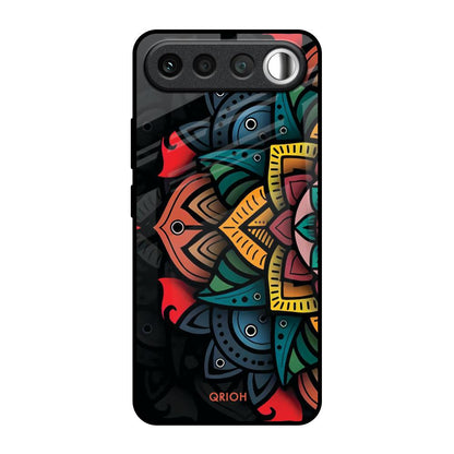 Retro Gorgeous Flower Realme 16 5G Glass Back Cover Online