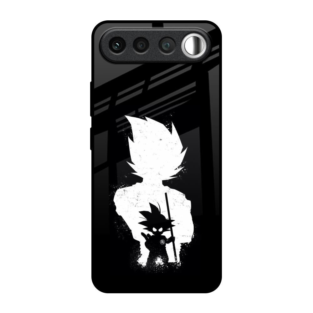 Monochrome Goku Realme 16 5G Glass Back Cover Online