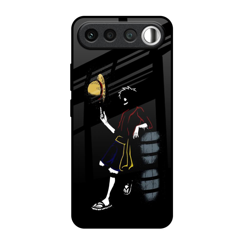 Luffy Line Art Realme 16 5G Glass Back Cover Online