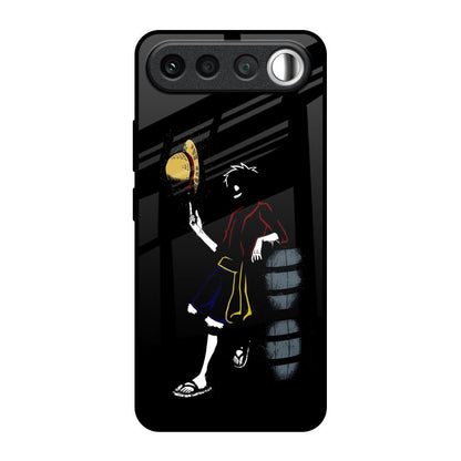 Luffy Line Art Realme 16 5G Glass Back Cover Online