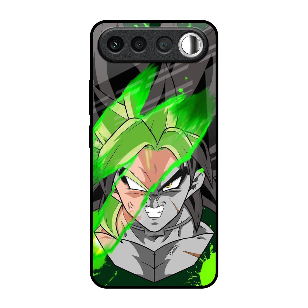 Anime Green Splash Realme 16 5G Glass Back Cover Online