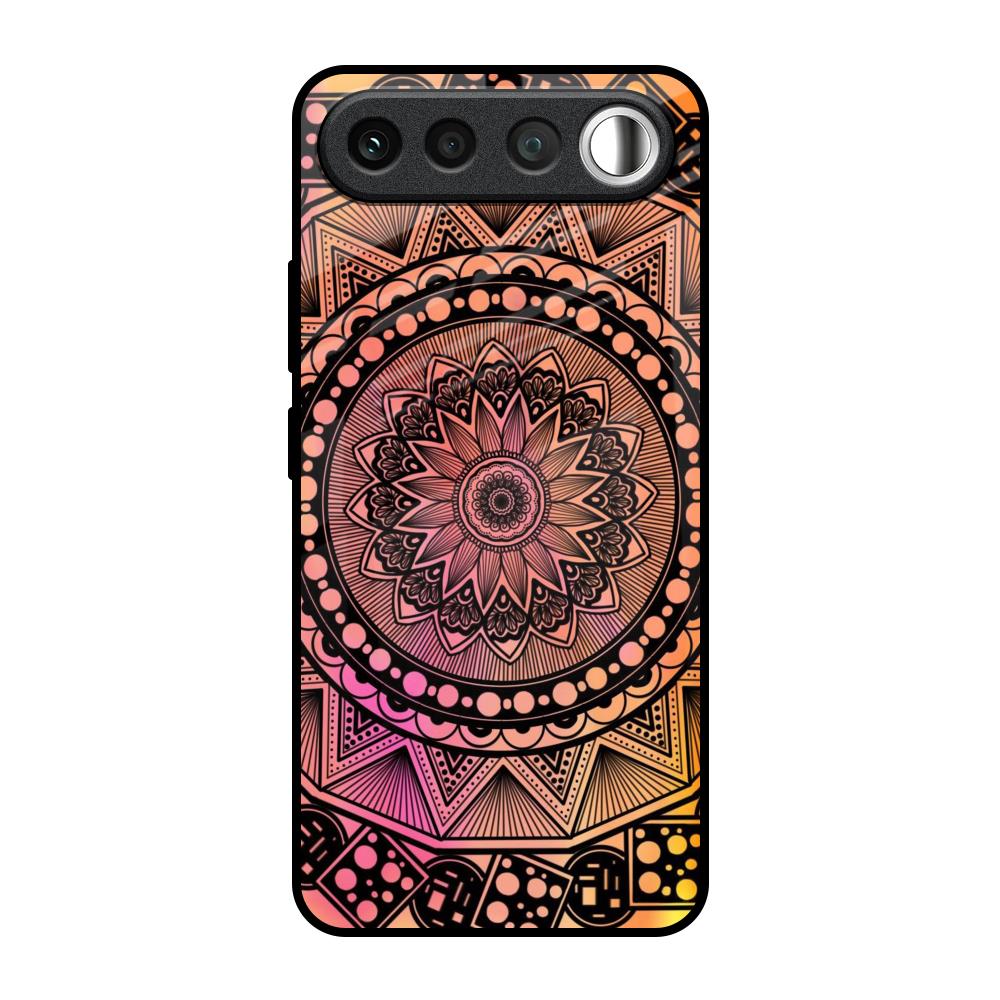 Floral Mandala Realme 16 5G Glass Back Cover Online
