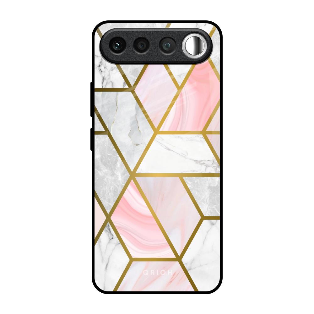 Geometrical Marble Realme 16 5G Glass Back Cover Online