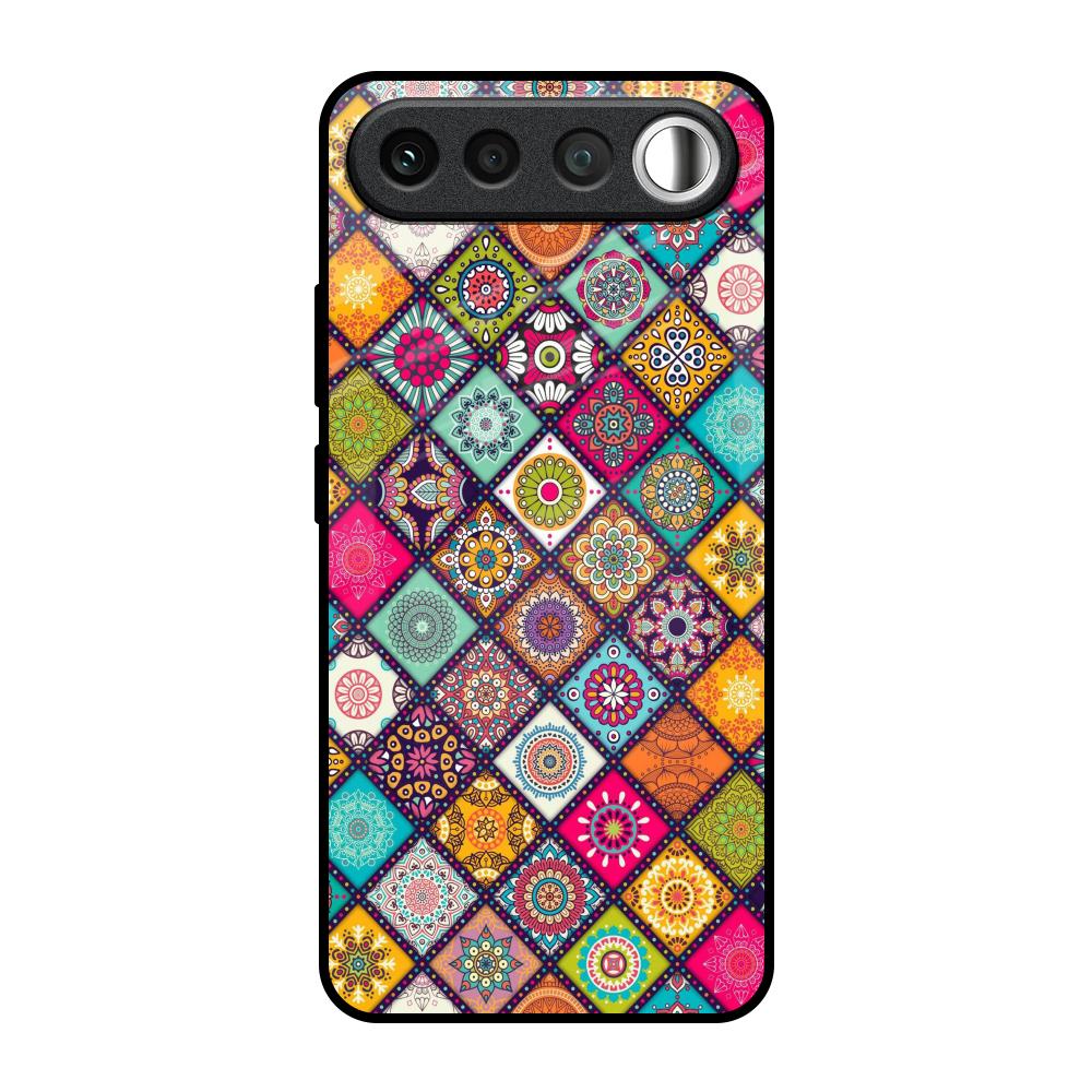 Multicolor Mandala Realme 16 5G Glass Back Cover Online