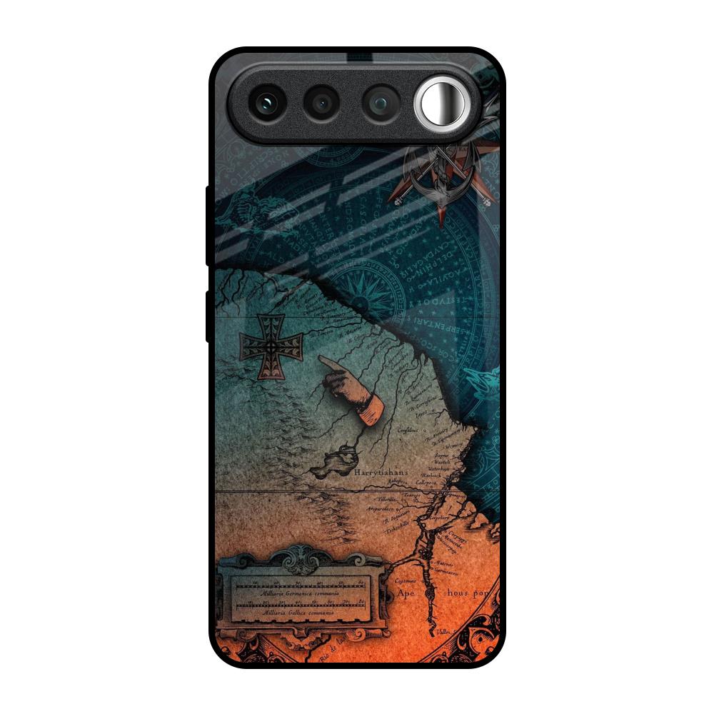 Geographical Map Realme 16 5G Glass Back Cover Online