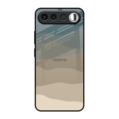 Abstract Mountain Pattern Realme 16 5G Glass Back Cover Online