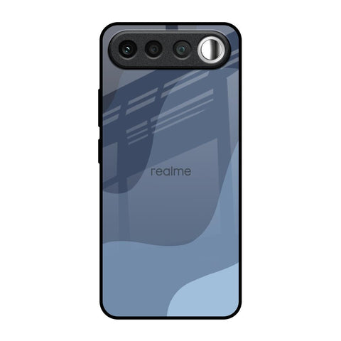 Navy Blue Ombre Realme 16 5G Glass Back Cover Online