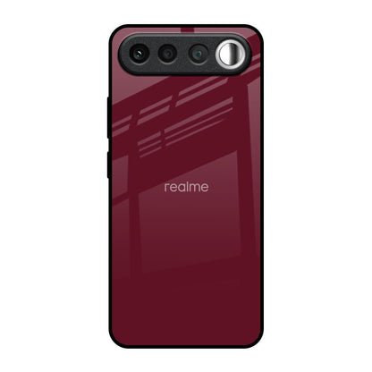 Classic Burgundy Realme 16 5G Glass Back Cover Online