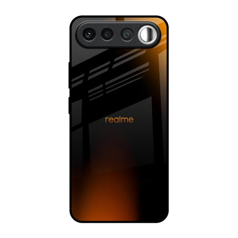 Orange Black Fusion Realme 16 5G Glass Back Cover Online