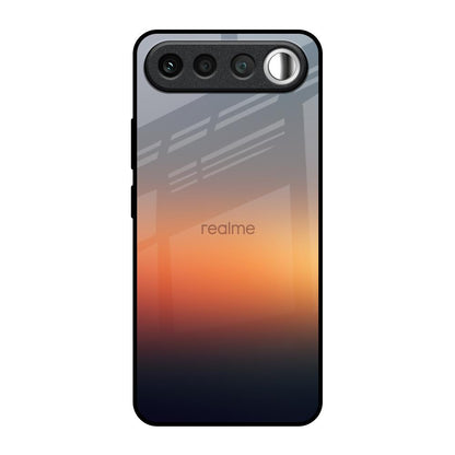Aesthetic Orange Realme 16 5G Glass Back Cover Online