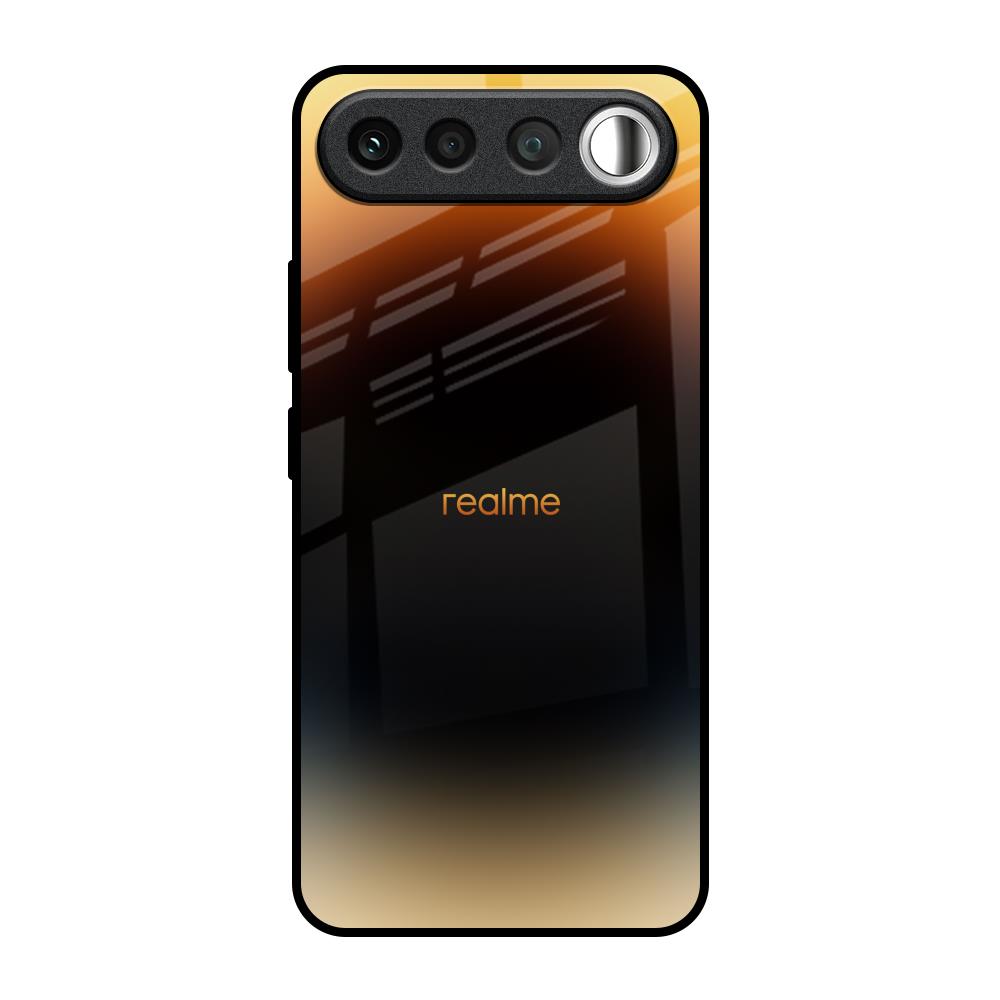 Grainy Yellow Realme 16 5G Glass Back Cover Online