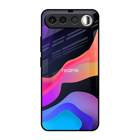 Colorful Fluid Realme 16 5G Glass Back Cover Online
