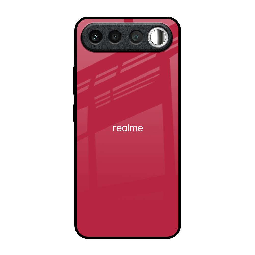 Solo Maroon Realme 16 5G Glass Back Cover Online