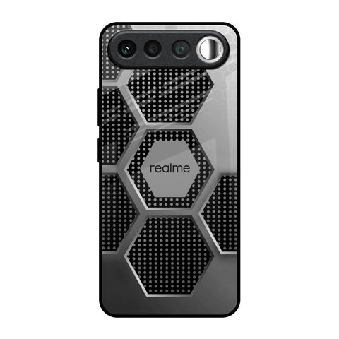 Hexagon Style Realme 16 5G Glass Back Cover Online