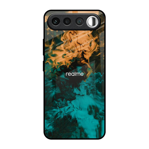 Watercolor Wave Realme 16 5G Glass Back Cover Online