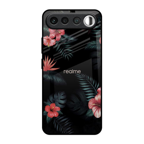 Tropical Art Flower Realme 16 5G Glass Back Cover Online