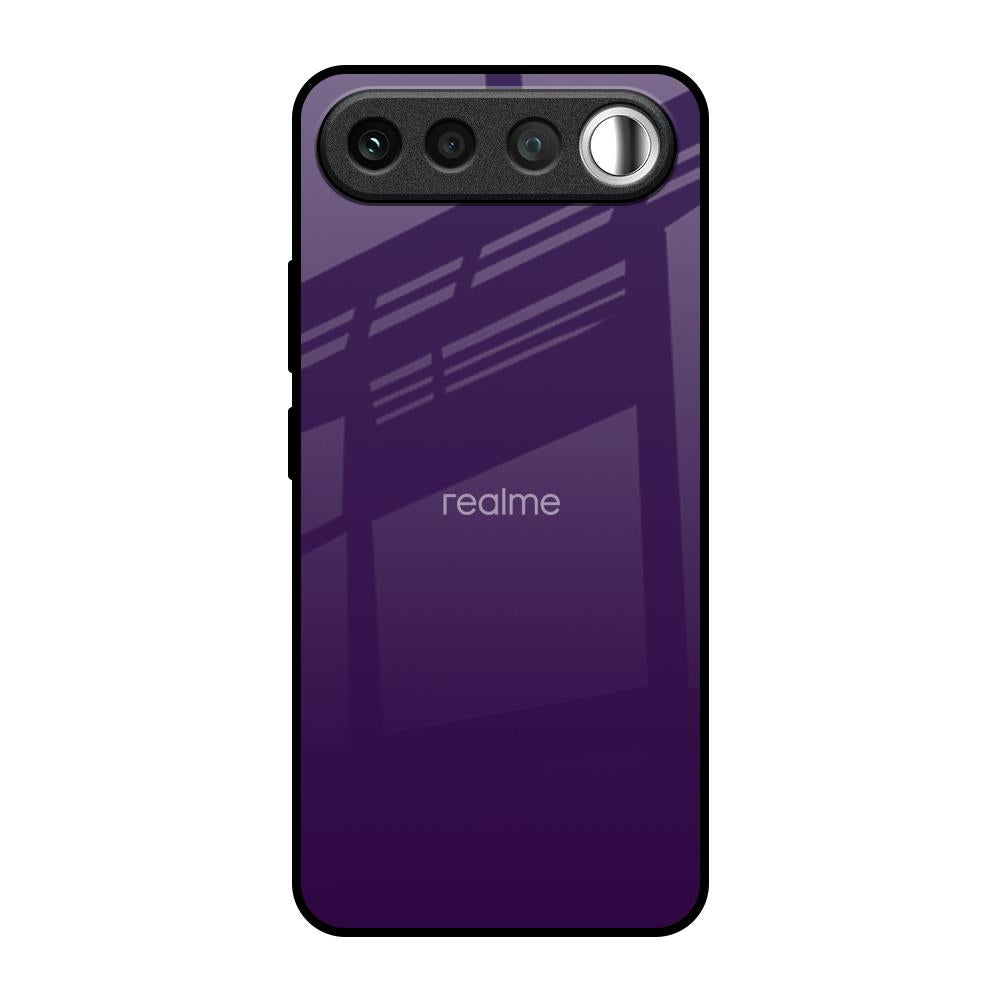Dark Purple Realme 16 5G Glass Back Cover Online