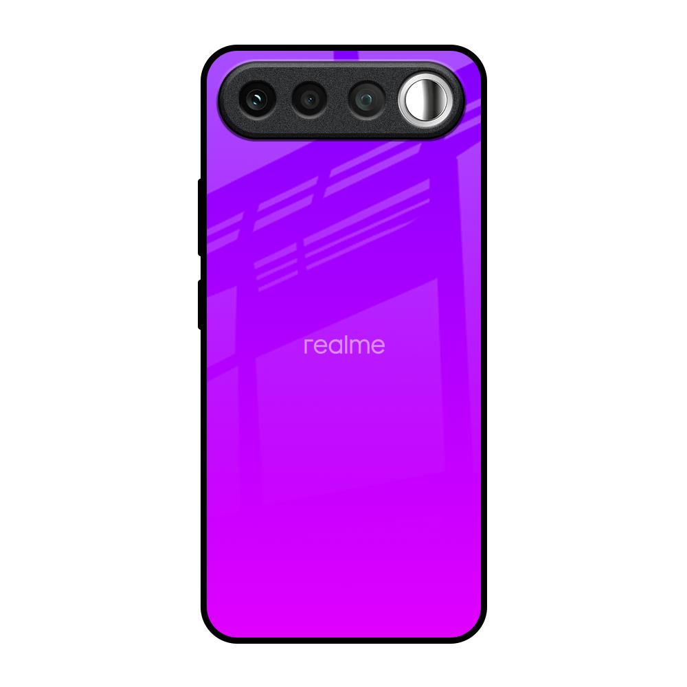 Purple Pink Realme 16 5G Glass Back Cover Online