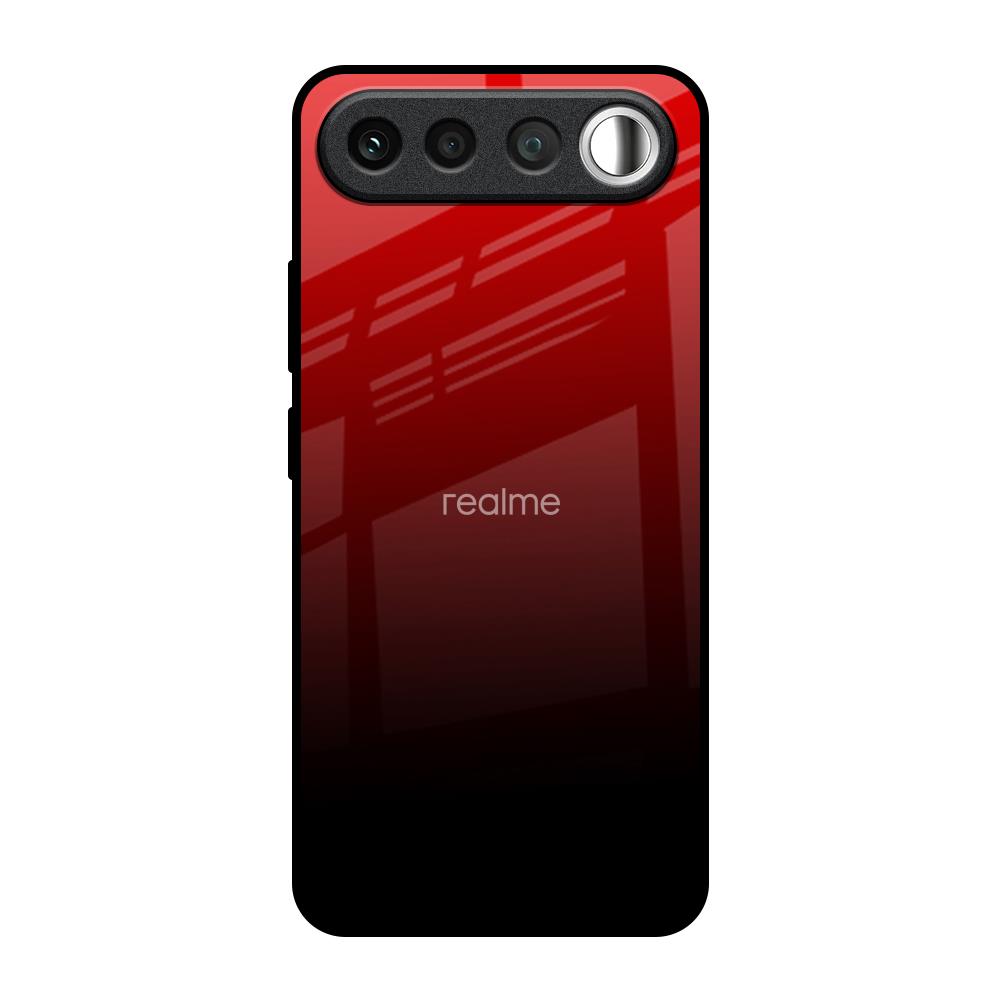 Maroon Faded Realme 16 5G Glass Back Cover Online