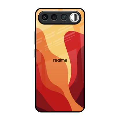 Magma Color Pattern Realme 16 5G Glass Back Cover Online