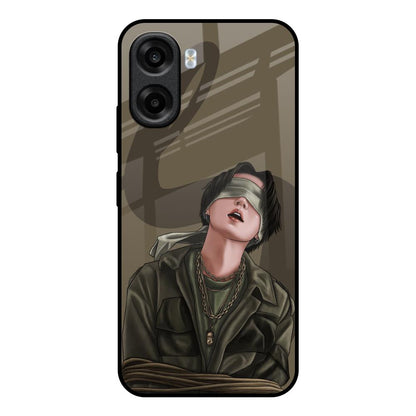 Blind Fold OPPO K14x 5G Glass Back Cover Online