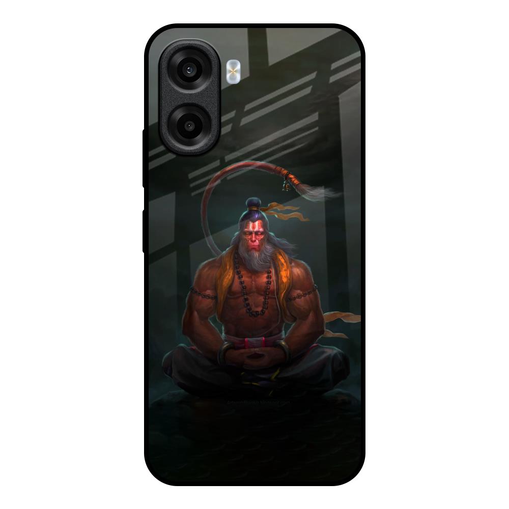 Lord Hanuman Animated OPPO K14x 5G Glass Back Cover Online